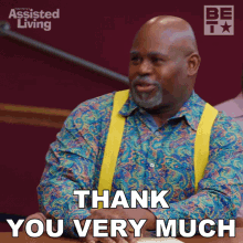 Thank You Very Much Mr Brown GIF - Thank You Very Much Mr Brown Assisted Living GIFs