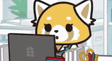 Time To Go Home GIF - Off Work Time To Go Home Aggretsuko GIFs