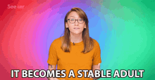 It Becomes A Stable Adult Independent GIF - It Becomes A Stable Adult Stable Adult Independent GIFs
