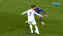 Araujo Foul On Cristiano Ronaldo GIF - Araujo Foul On Cristiano Ronaldo GIFs