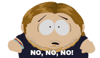 No No No South Park Sticker - No No No South Park Eric Cartman Stickers