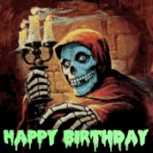 Skeleton Happy Birthday GIF - Skeleton Happy Birthday Hbd GIFs