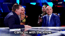 Ruby Riott Carry On With The Show GIF - Ruby Riott Carry On With The Show Carry On GIFs