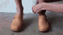Clogs GIF - Clogs Shoes Ankle GIFs