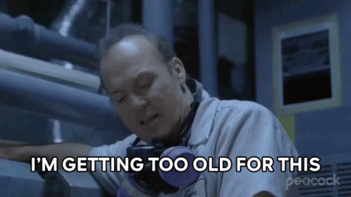 Im Getting Too Old For This Tom GIF - Im Getting Too Old For This Tom Michael Keaton GIFs