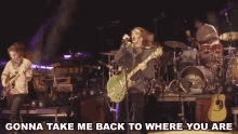 Gonna Take Me Back To Where You Are On Stage GIF - Gonna Take Me Back To Where You Are On Stage Going Back To You GIFs