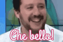 Che Bello Che Bellezza Fantastico Bellissimo Adoro Matteo Salvini GIF - Che Bello Awesome Thats Awesome GIFs
