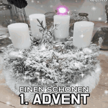 Erster Advent Advent GIF - Erster Advent Advent Kerze GIFs