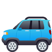 Sport Utility Vehicle Travel Sticker - Sport Utility Vehicle Travel Joypixels Stickers