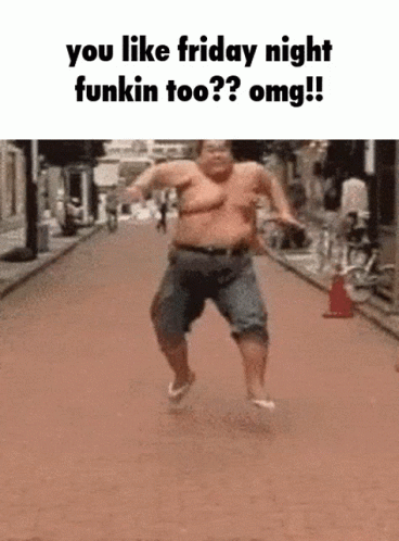 Friday Night Funkin,fnf,Fnf Fans,fat,run,excited,hop,cringe,gif,animated gi...