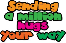 Sending A Million Hugs Your Way Virtual Hugs GIF - Sending A Million Hugs Your Way Hugs Virtual Hugs GIFs