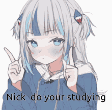 Nick Do Your Homework GIF - Nick Do Your Homework Studying GIFs