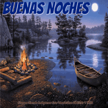 Buenas Noches Good Night GIF - Buenas Noches Good Night Fire GIFs