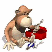 Mechanic GIF - Grease Monkey Monkey Rench GIFs