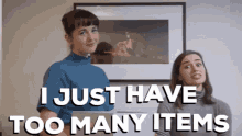 Annie And Lena How To Store Your Personal Baggage GIF - Annie And Lena How To Store Your Personal Baggage Stupid Old Studios GIFs