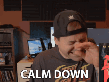Calm Down Jared Dines GIF - Calm Down Jared Dines Stay Calm GIFs