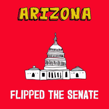 Arizona Az GIF - Arizona Az Flipped The Senate GIFs