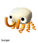 Bunger Burger Sticker - Bunger Burger Little Critter Stickers