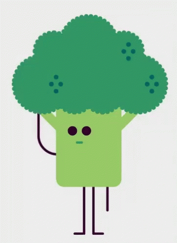 Yay Broccoli GIF - Yay Broccoli Eat GIFs