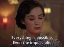 Mary Poppins Returns Possible GIF - Mary Poppins Returns Possible Impossible GIFs