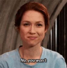 When Ur Friend About To Do Something Dumb GIF - Unbreakable Kimmy Schmidt Ellie Kemper No You Wont GIFs