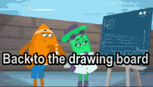 Drawing Board Back To The Drawing Board GIF - Drawing Board Back To The Drawing Board Funny GIFs