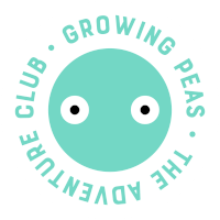 Grow Pea Sticker - Grow Pea Gardening Stickers