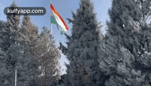 National Flag Of India At Kashmir.Gif GIF - National Flag Of India At Kashmir Flag Trending GIFs