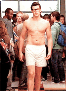 Cory Monteith Glee GIF - Cory Monteith Glee Naked GIFs