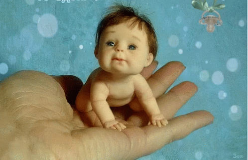 Baby Cute GIF - Baby Cute Blink - Discover & Share GIFs