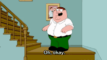 Peter Breaks His Neck - Family Guy GIF - Family Guy Petter Griffin Break GIFs