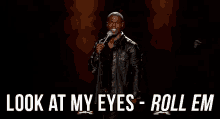 Kevin Hart Eyeroll GIF - Kevin Hart Eyeroll Look At My Eyes GIFs