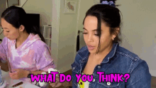 What Do You Think Lizzy Capri GIF - What Do You Think Lizzy Capri Whats Your Opinion GIFs
