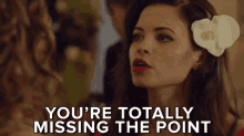 You'Re Totally Missing The Point! - Witches Of East End GIF - Witches Of East End Freya Beauchamp Jenna Dewan Tatum GIFs