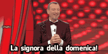 amadeus sanremo2020 signora della domenica amadeus sanremo2020 signora della domenica