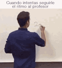 Cuando Intentas Seguir El Ritmo Al Profesor GIF - Professor Math Class Be Like Shookt GIFs