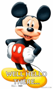 Mickey Mouse Weird Person GIF - Mickey Mouse Weird Person Reaction GIFs