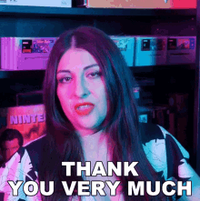 Thank You Very Much Lady Decade GIF - Thank You Very Much Lady Decade Thanks A Lot GIFs