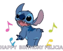 Stitch Happy Birthday Gifs Tenor