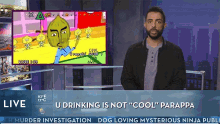You Drinking Is Not Cool Dance GIF - You Drinking Is Not Cool Dance Chop Chop GIFs