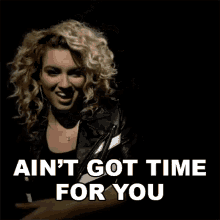 Aint Got Time For You Tori Kelly GIF - Aint Got Time For You Tori Kelly Unbreakable Smile Song GIFs