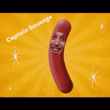 Captain Sausage Smile GIF - Captain Sausage Sausage Smile GIFs