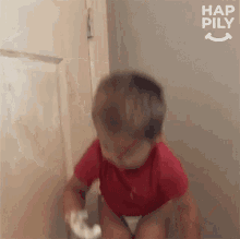 Finger Painting Happily GIF - Finger Painting Happily Painting Baby GIFs