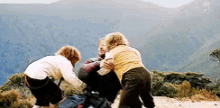 Hobbits GIF - Hobbits Hug Take Down GIFs
