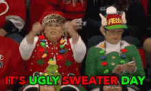 Vest GIF - Ugly Sweater Ugly Sweater Day Yes GIFs