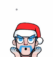 ice wizard ice wiz snowing santa hat wow ice wizard ice wiz snowing santa hat wow