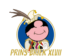 Prins Briek Helmond Sticker - Prins Briek Helmond Carnaval Stickers