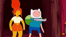 Adventure Time Finn The Human GIF - Adventure Time Finn The Human Flame Princess GIFs