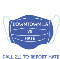 Dtla Downtown La Sticker - Dtla Downtown La Vs Hate Stickers