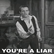 Youre A Liar Tim Carter GIF - Youre A Liar Tim Carter Curse Of The Undead GIFs